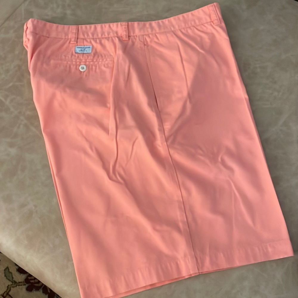 Vineyard Vines Mens 40 waist Shep & Ian 100% cotton Orange Sherbet short